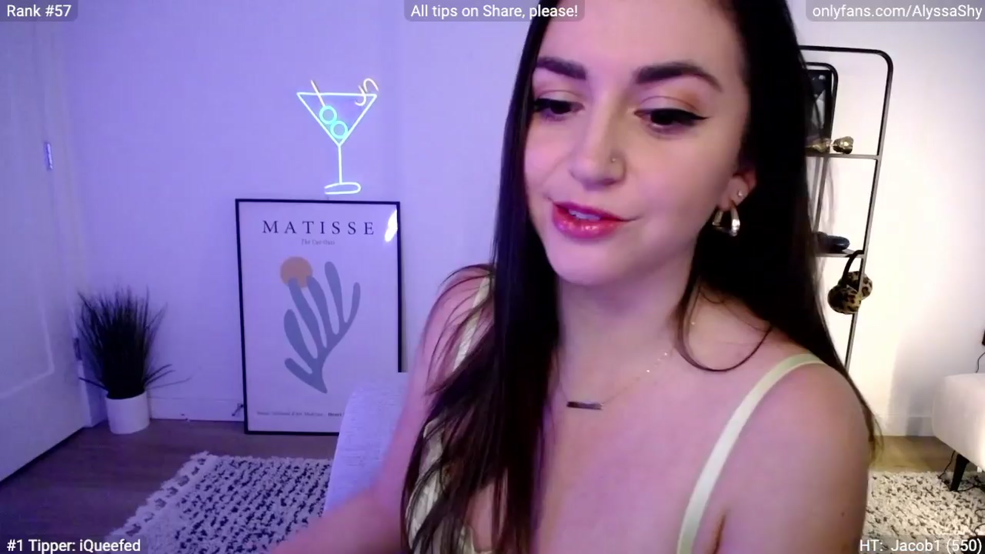 Gallery image thumbnail from AlyssaShy's myfreecams stream on, 03/27/2024, 23:26 image 7 of 20