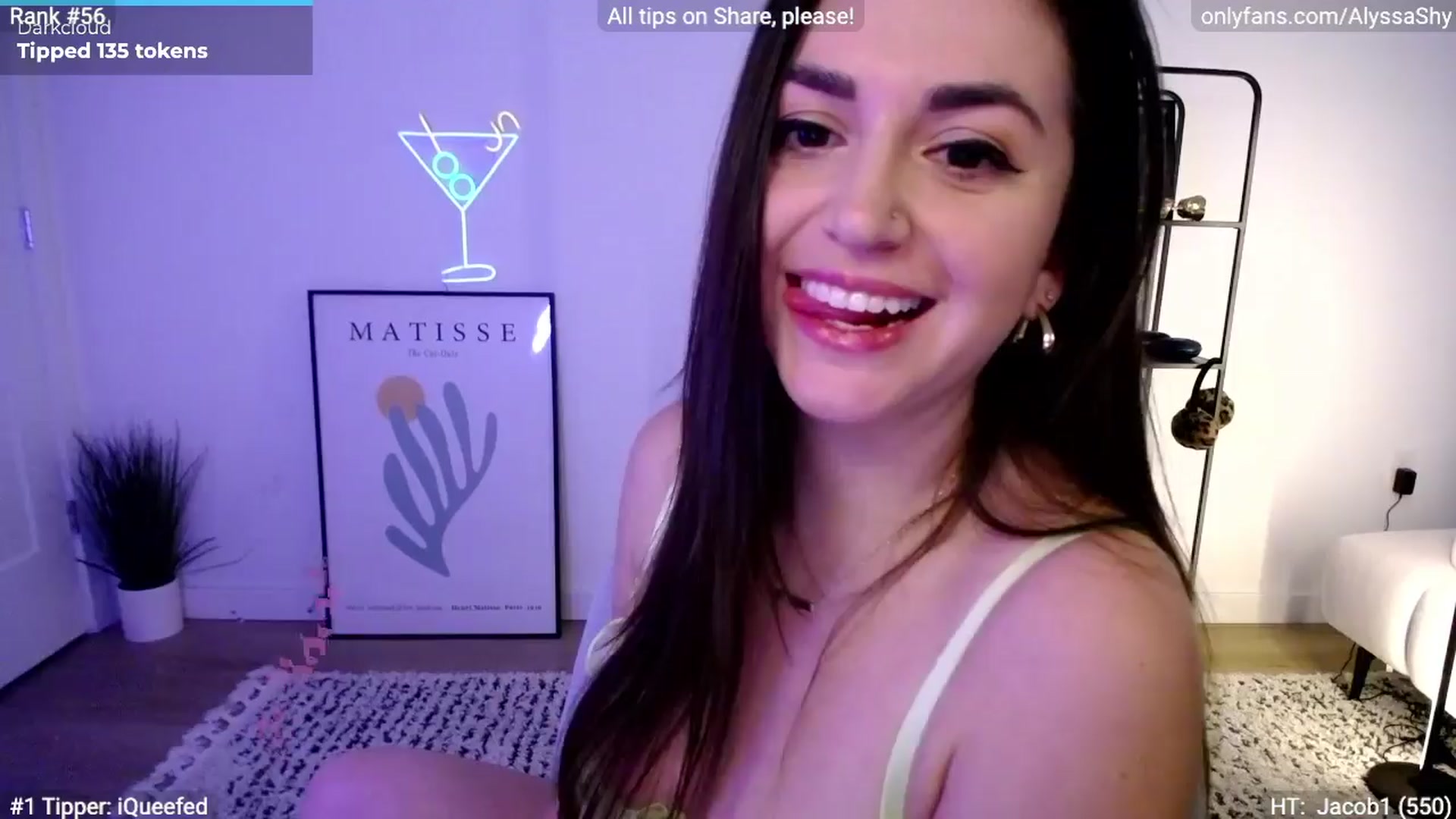 Gallery image thumbnail from AlyssaShy's myfreecams stream on, 03/27/2024, 23:26 image 14 of 20