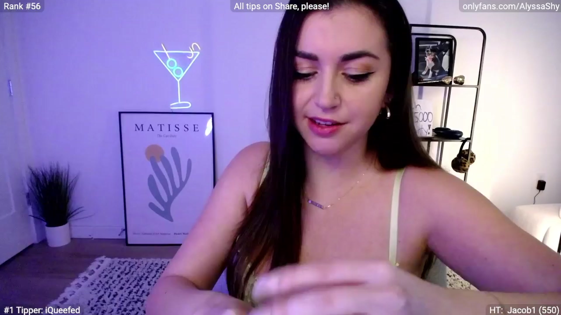 Gallery image thumbnail from AlyssaShy's myfreecams stream on, 03/27/2024, 23:26 image 15 of 20