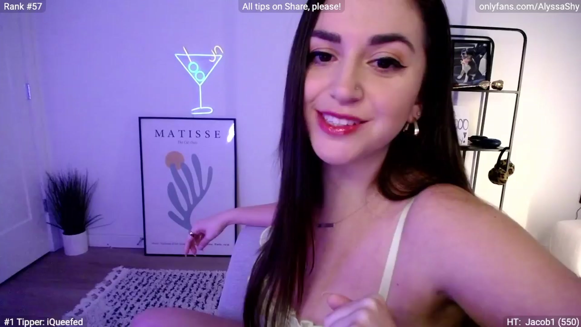 Gallery image thumbnail from AlyssaShy's myfreecams stream on, 03/27/2024, 23:26 image 6 of 20