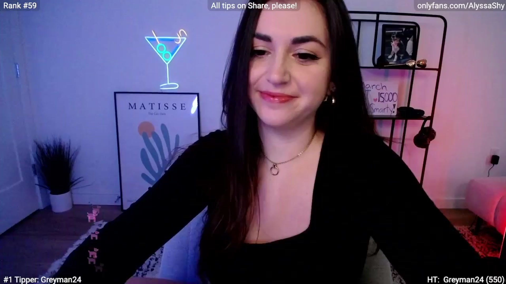 Gallery image thumbnail from AlyssaShy's myfreecams stream on, 03/28/2024, 23:29 image 6 of 20