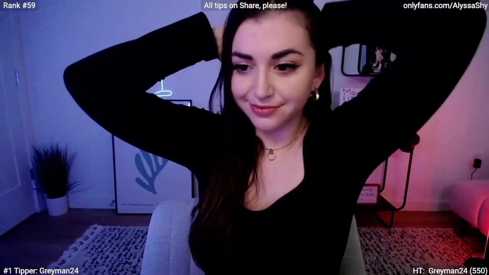 Gallery image thumbnail from AlyssaShy's myfreecams stream on, 03/28/2024, 23:29 image 12 of 20