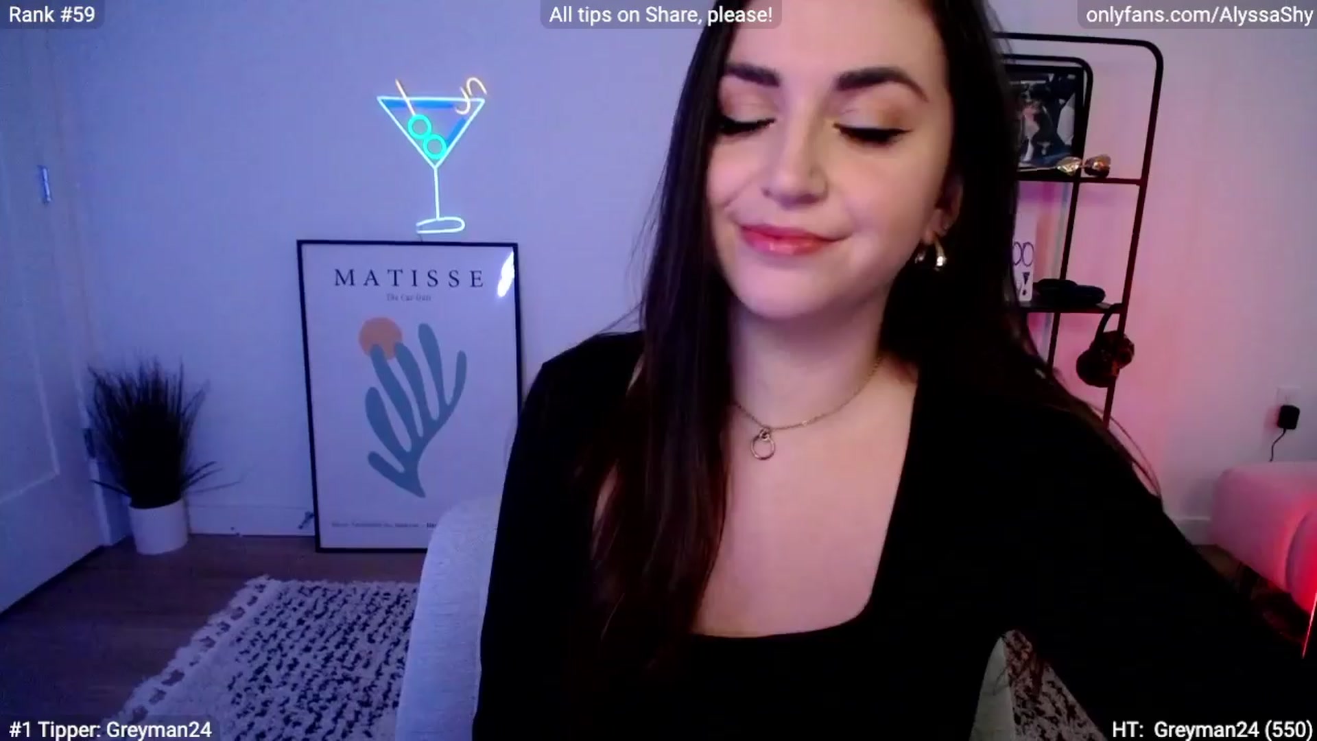 Gallery image thumbnail from AlyssaShy's myfreecams stream on, 03/28/2024, 23:29 image 7 of 20