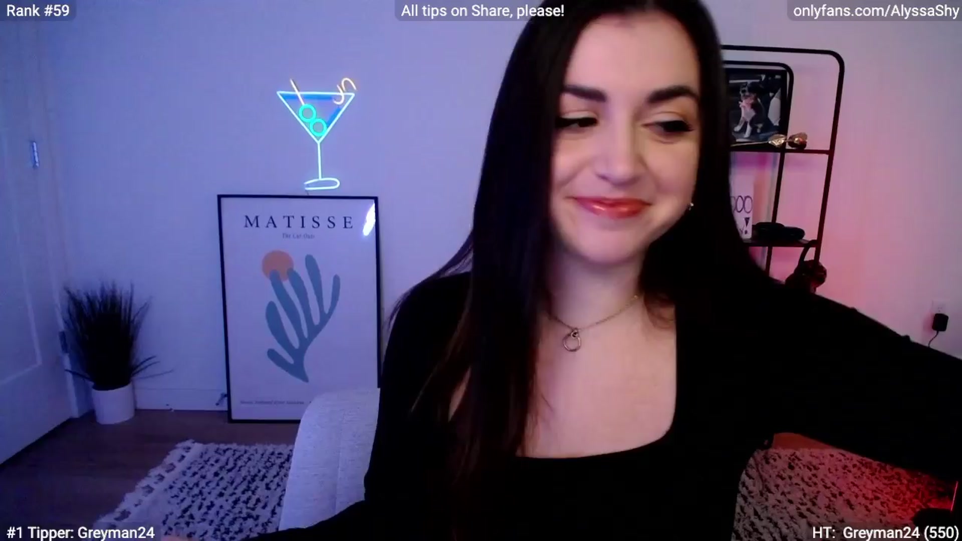Gallery image thumbnail from AlyssaShy's myfreecams stream on, 03/28/2024, 23:29 image 9 of 20