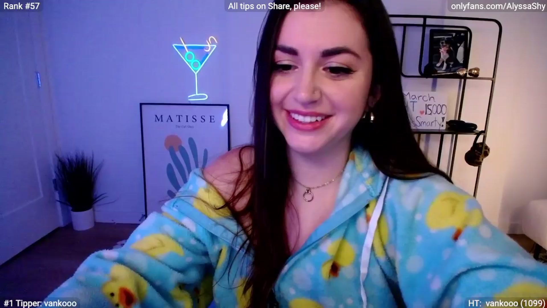 Gallery image thumbnail from AlyssaShy's myfreecams stream on, 03/28/2024, 23:29 image 20 of 20