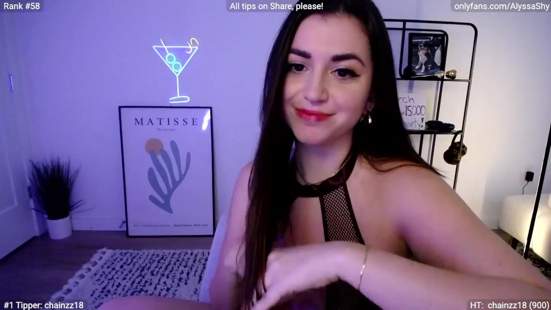 Gallery image thumbnail from AlyssaShy's myfreecams stream on, 03/29/2024, 23:09 image 19 of 20