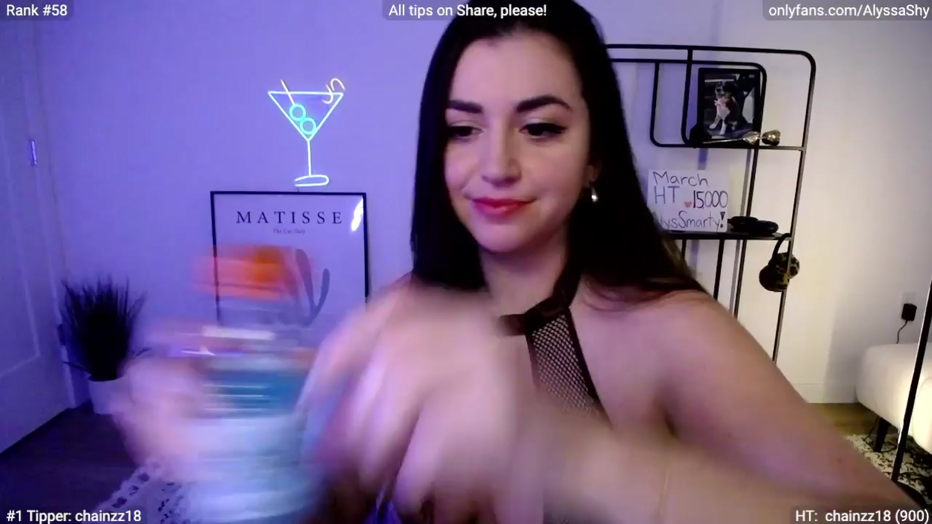 Gallery image thumbnail from AlyssaShy's myfreecams stream on, 03/30/2024, 02:08 image 5 of 20