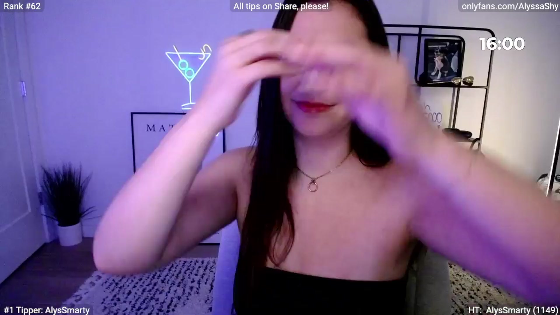 Gallery image thumbnail from AlyssaShy's myfreecams stream on, 03/31/2024, 24:13 image 1 of 20