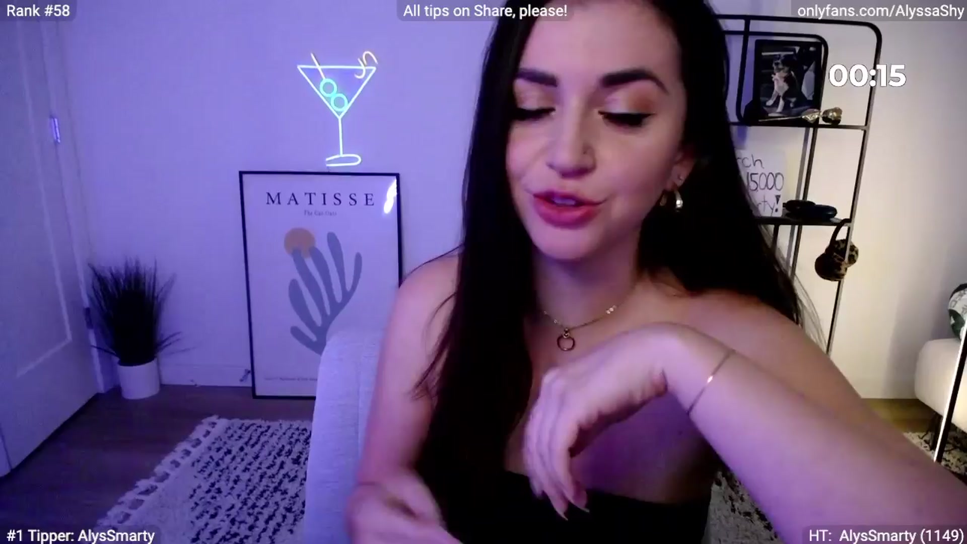 Gallery image thumbnail from AlyssaShy's myfreecams stream on, 03/31/2024, 24:54 image 7 of 20