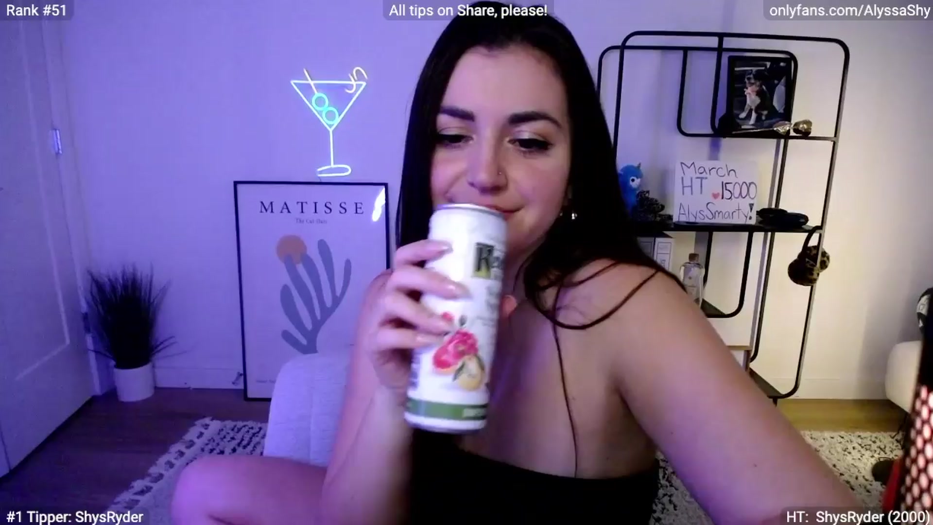 Gallery image thumbnail from AlyssaShy's myfreecams stream on, 03/31/2024, 06:01 image 16 of 20