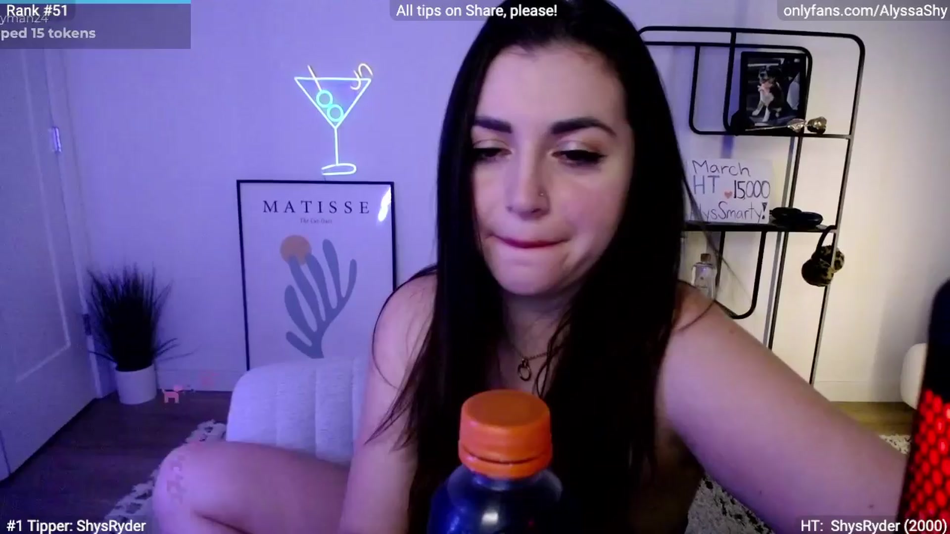 Gallery image thumbnail from AlyssaShy's myfreecams stream on, 03/31/2024, 06:01 image 18 of 20