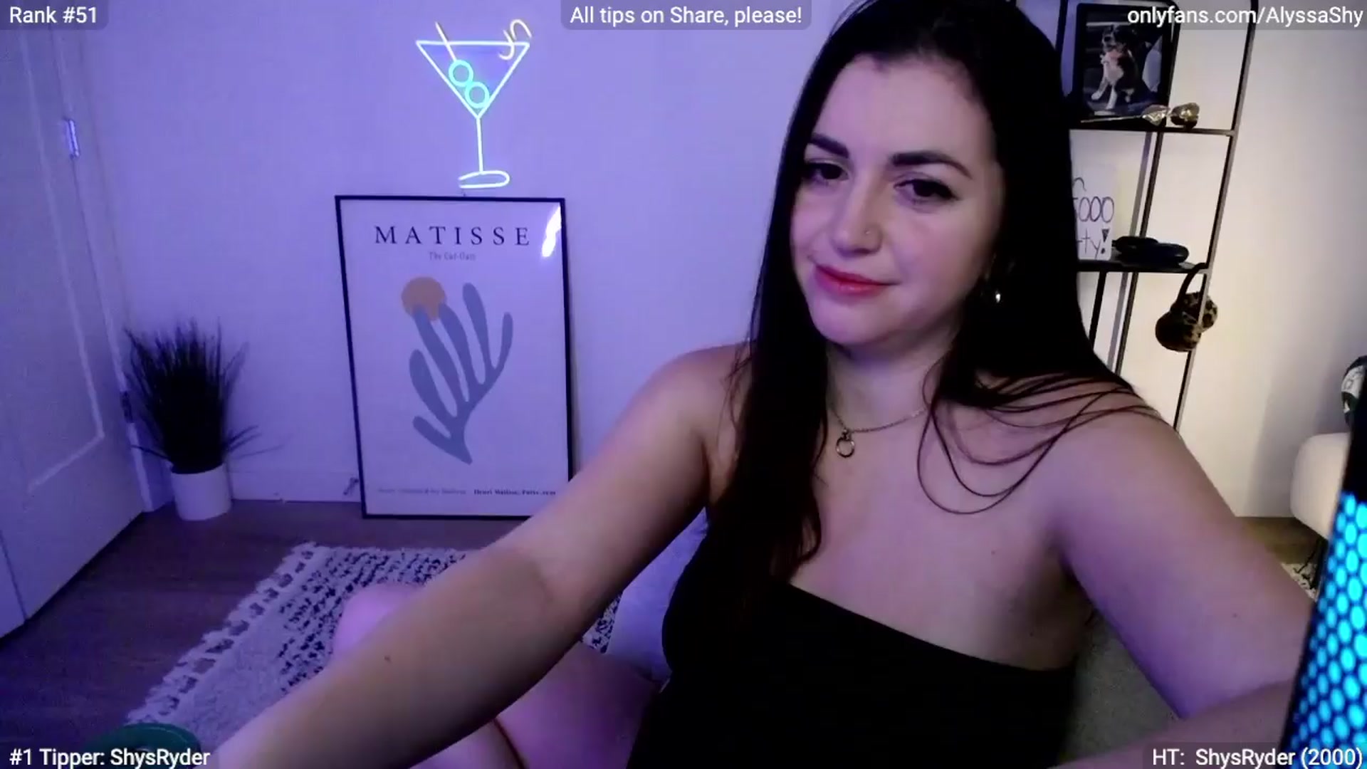 Gallery image thumbnail from AlyssaShy's myfreecams stream on, 03/31/2024, 06:01 image 8 of 20