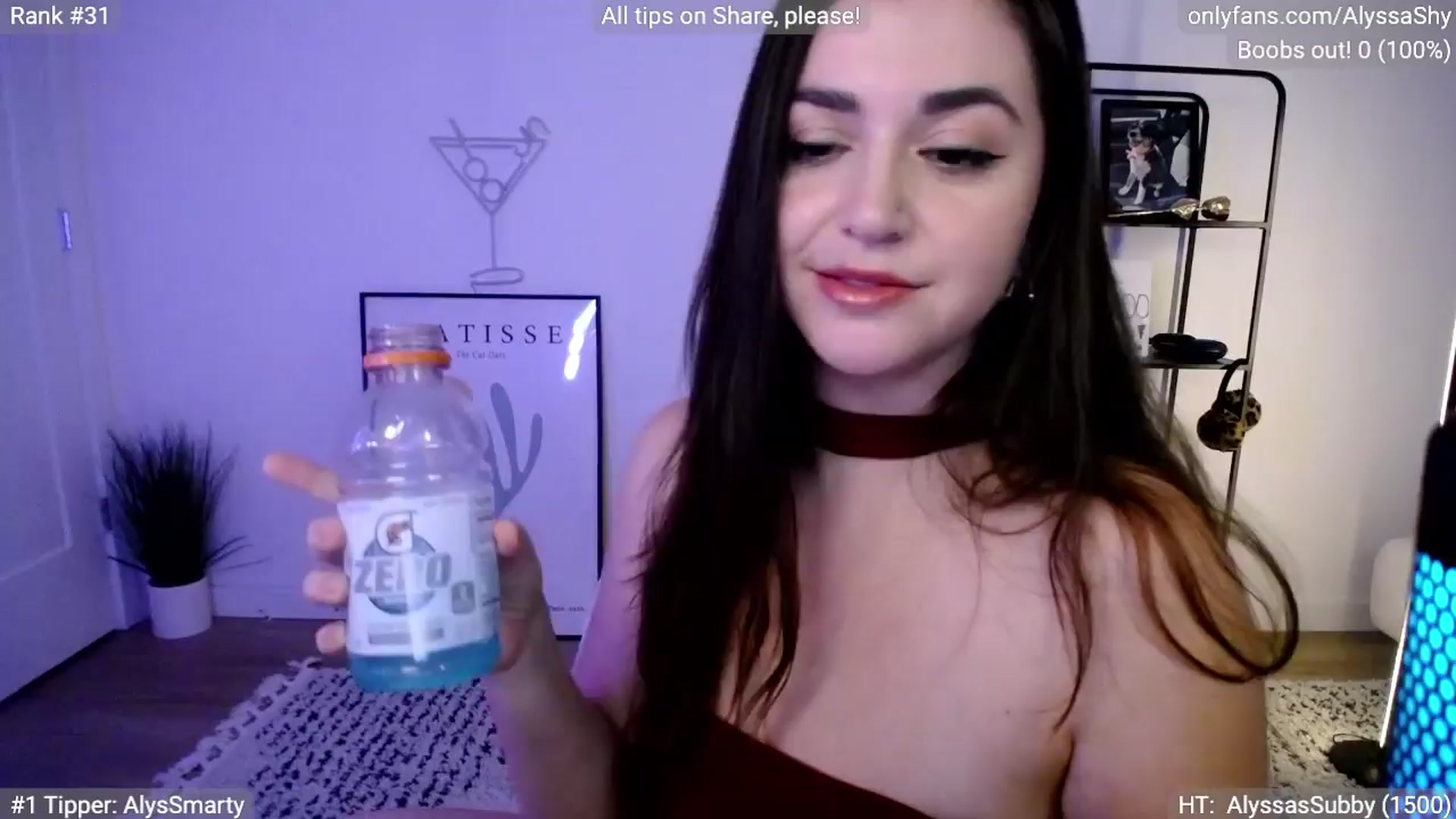 Gallery image thumbnail from AlyssaShy's myfreecams stream on, 04/04/2024, 23:48 image 12 of 20