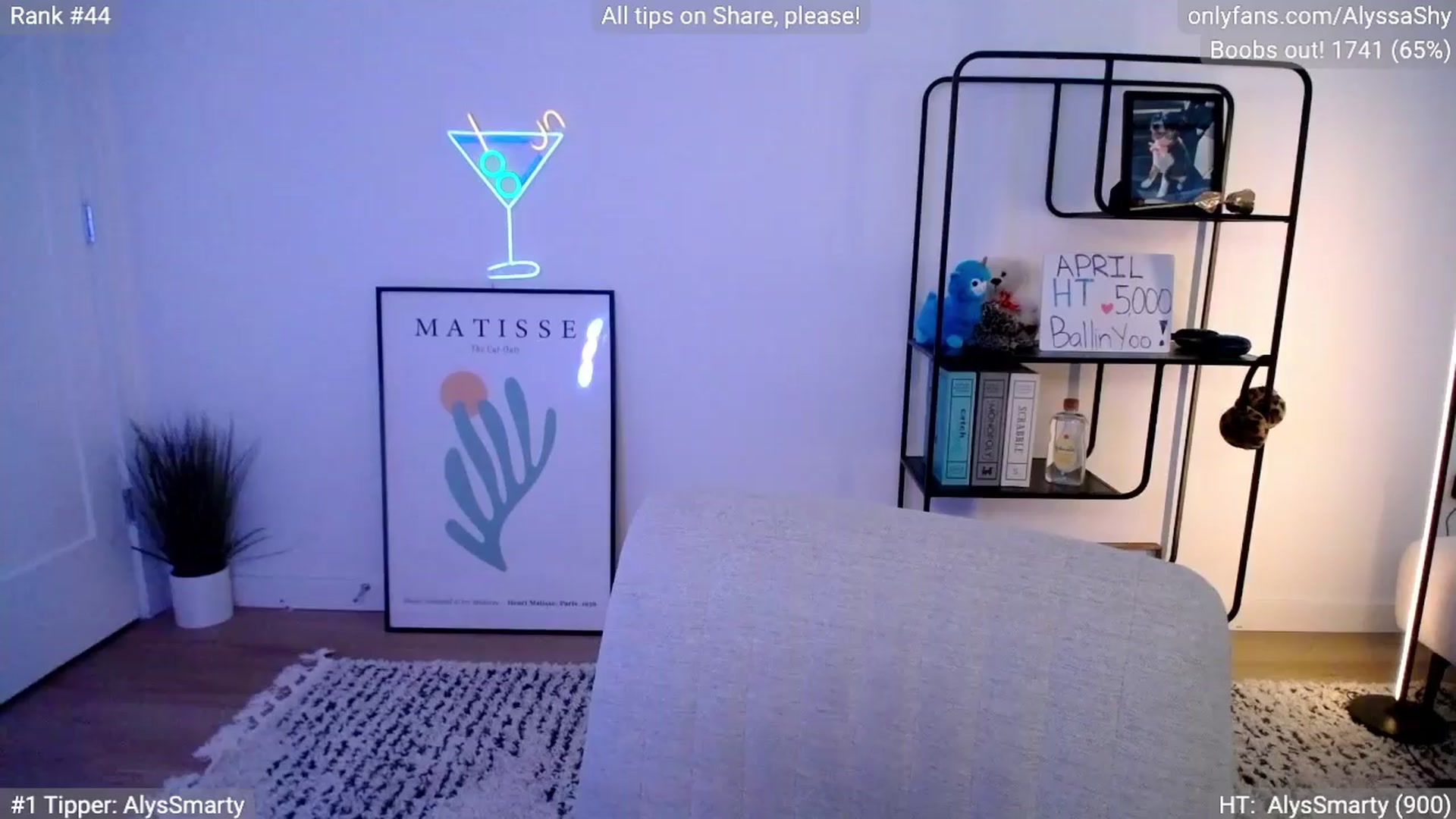 Gallery image thumbnail from AlyssaShy's myfreecams stream on, 04/05/2024, 21:56 image 14 of 20