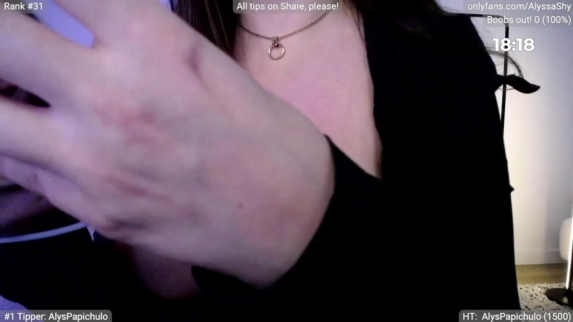 Gallery image thumbnail from AlyssaShy's myfreecams stream on, 04/06/2024, 01:28 image 2 of 20