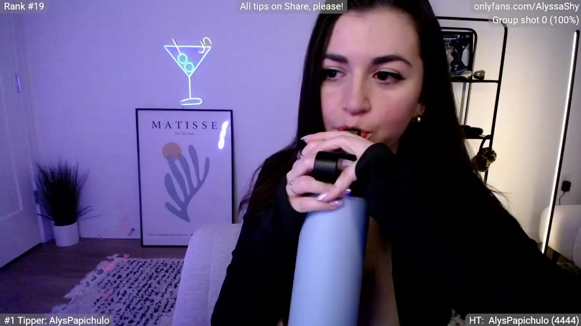 Gallery image thumbnail from AlyssaShy's myfreecams stream on, 04/06/2024, 04:10 image 19 of 20