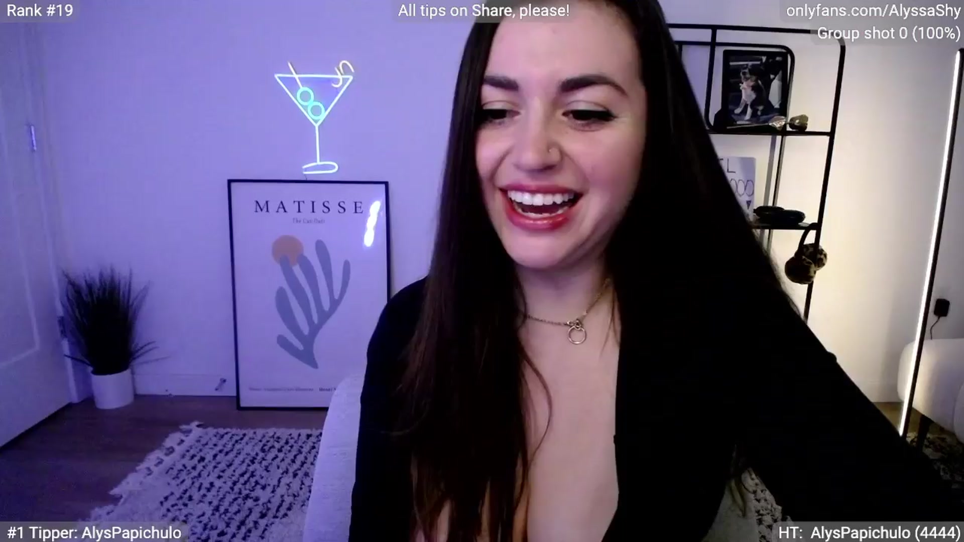 Gallery image thumbnail from AlyssaShy's myfreecams stream on, 04/06/2024, 04:10 image 4 of 20