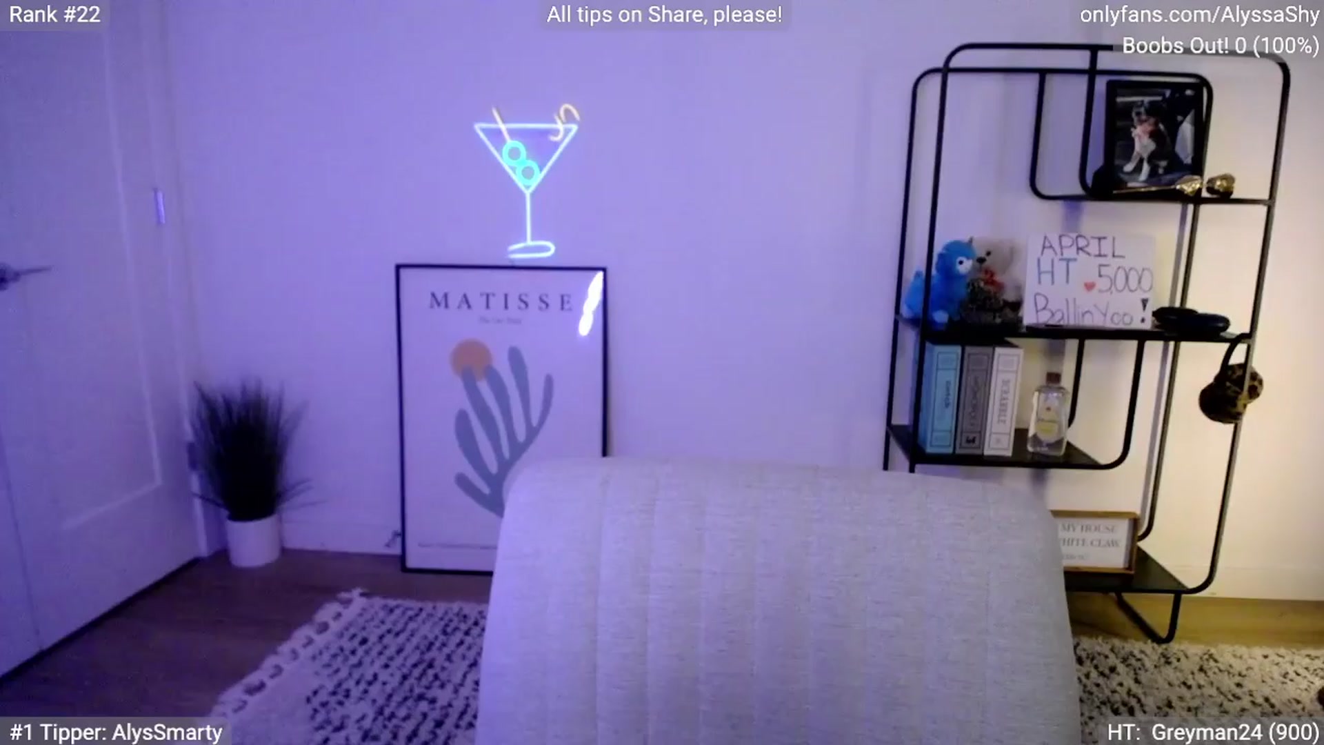 Gallery image thumbnail from AlyssaShy's myfreecams stream on, 04/07/2024, 24:40 image 8 of 20
