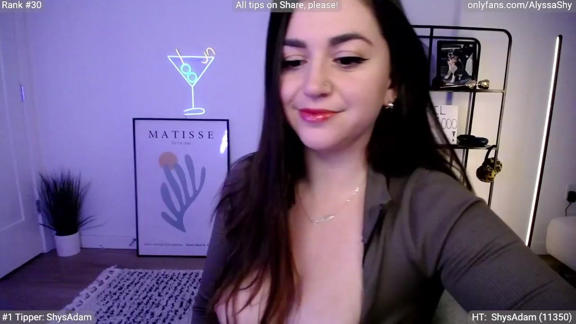 Gallery image thumbnail from AlyssaShy's myfreecams stream on, 04/09/2024, 23:56 image 3 of 20