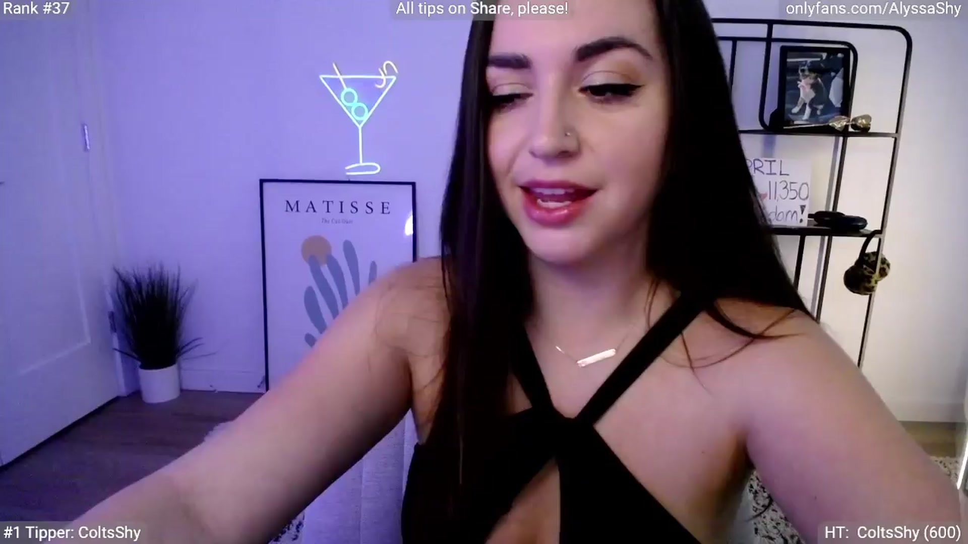 Gallery image thumbnail from AlyssaShy's myfreecams stream on, 04/12/2024, 22:27 image 12 of 20