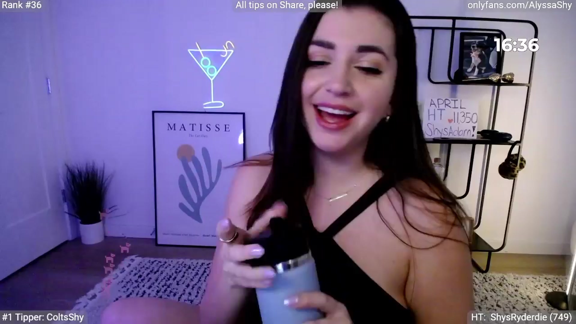 Gallery image thumbnail from AlyssaShy's myfreecams stream on, 04/13/2024, 24:01 image 7 of 20
