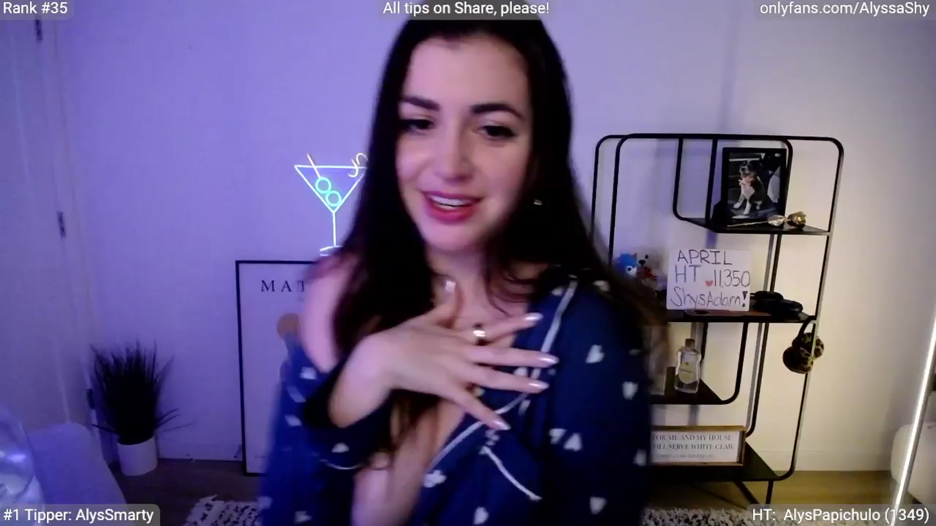 Gallery image thumbnail from AlyssaShy's myfreecams stream on, 04/14/2024, 04:45 image 15 of 20
