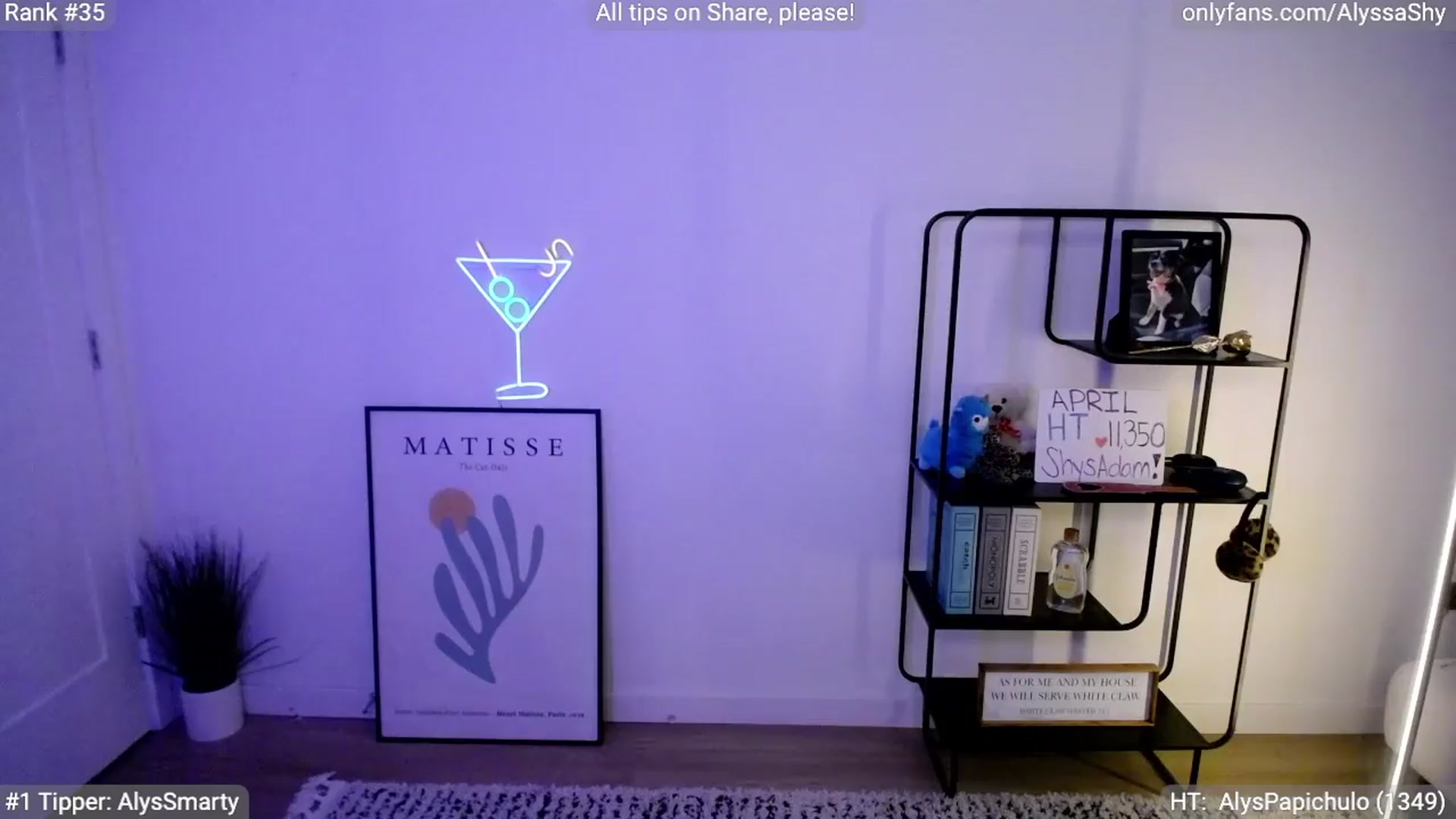 Gallery image thumbnail from AlyssaShy's myfreecams stream on, 04/14/2024, 04:45 image 8 of 20