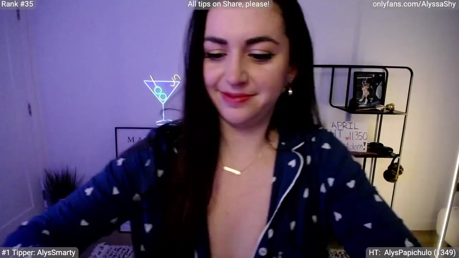 Gallery image thumbnail from AlyssaShy's myfreecams stream on, 04/14/2024, 04:45 image 9 of 20