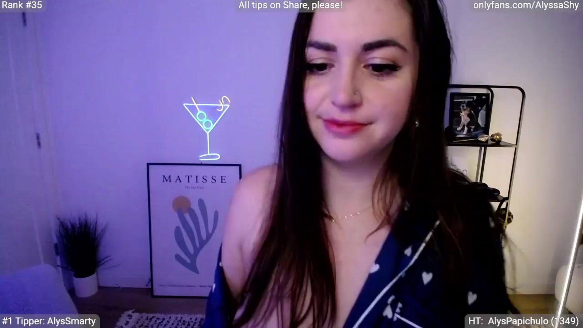 Gallery image thumbnail from AlyssaShy's myfreecams stream on, 04/14/2024, 04:45 image 18 of 20