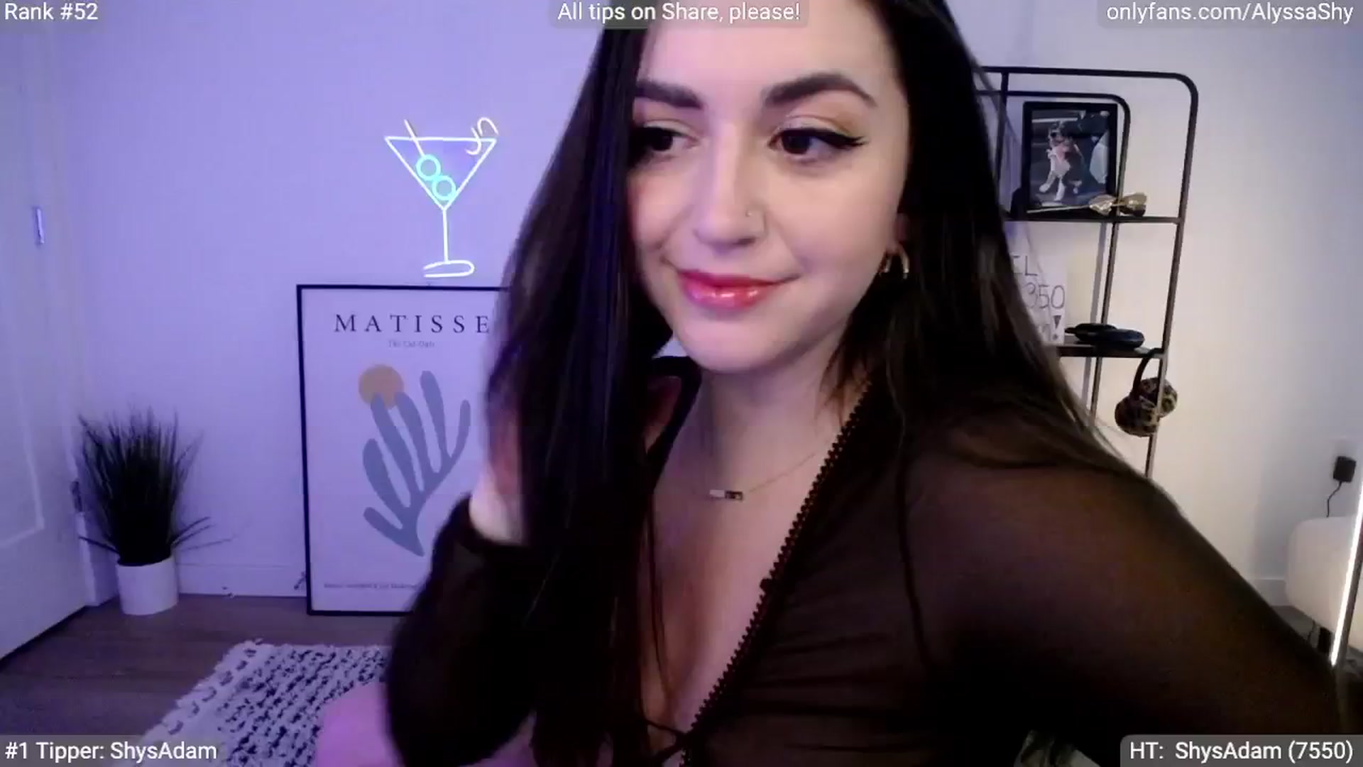 Gallery image thumbnail from AlyssaShy's myfreecams stream on, 04/17/2024, 20:42 image 3 of 20