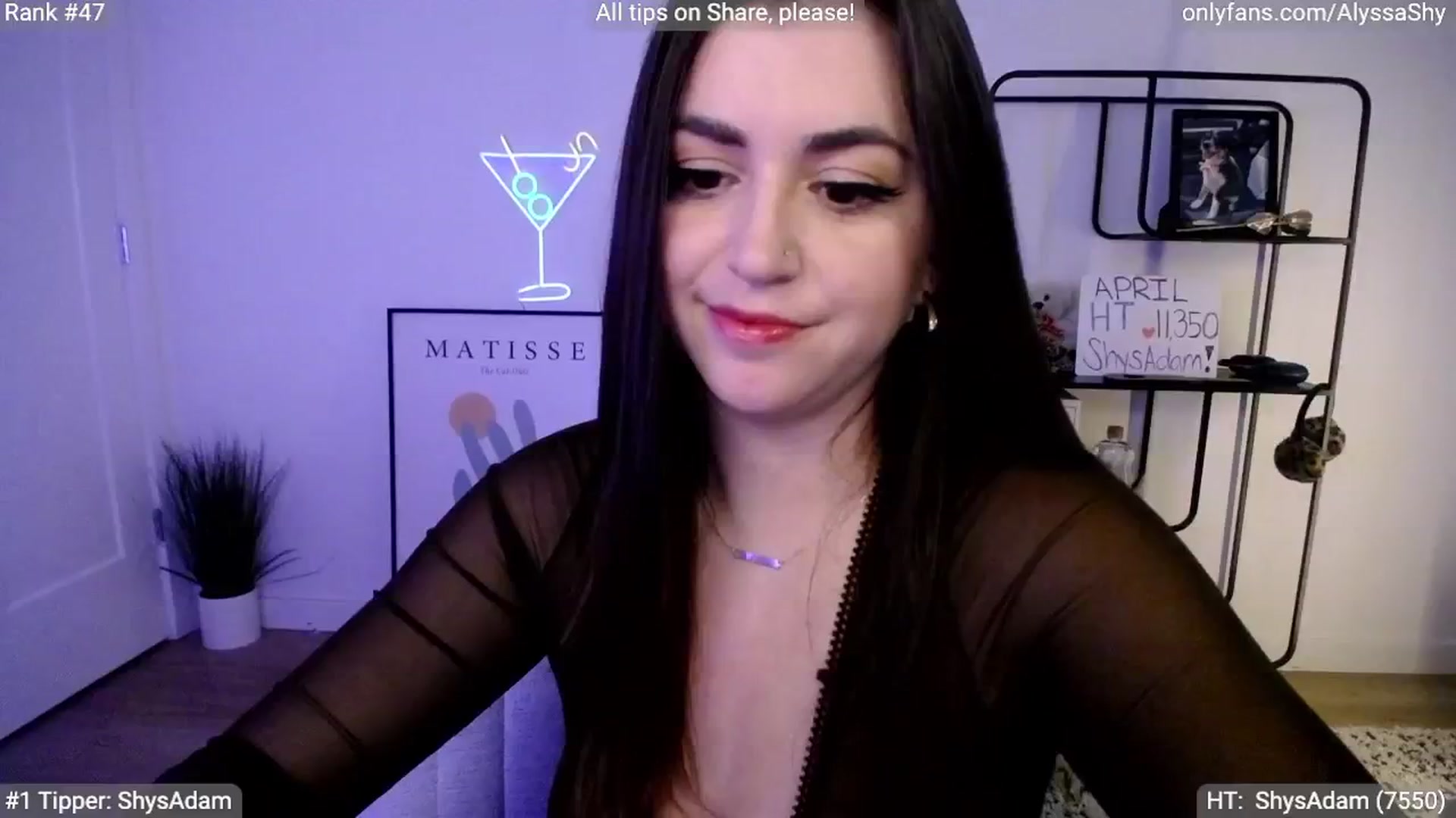Gallery image thumbnail from AlyssaShy's myfreecams stream on, 04/17/2024, 22:07 image 17 of 20