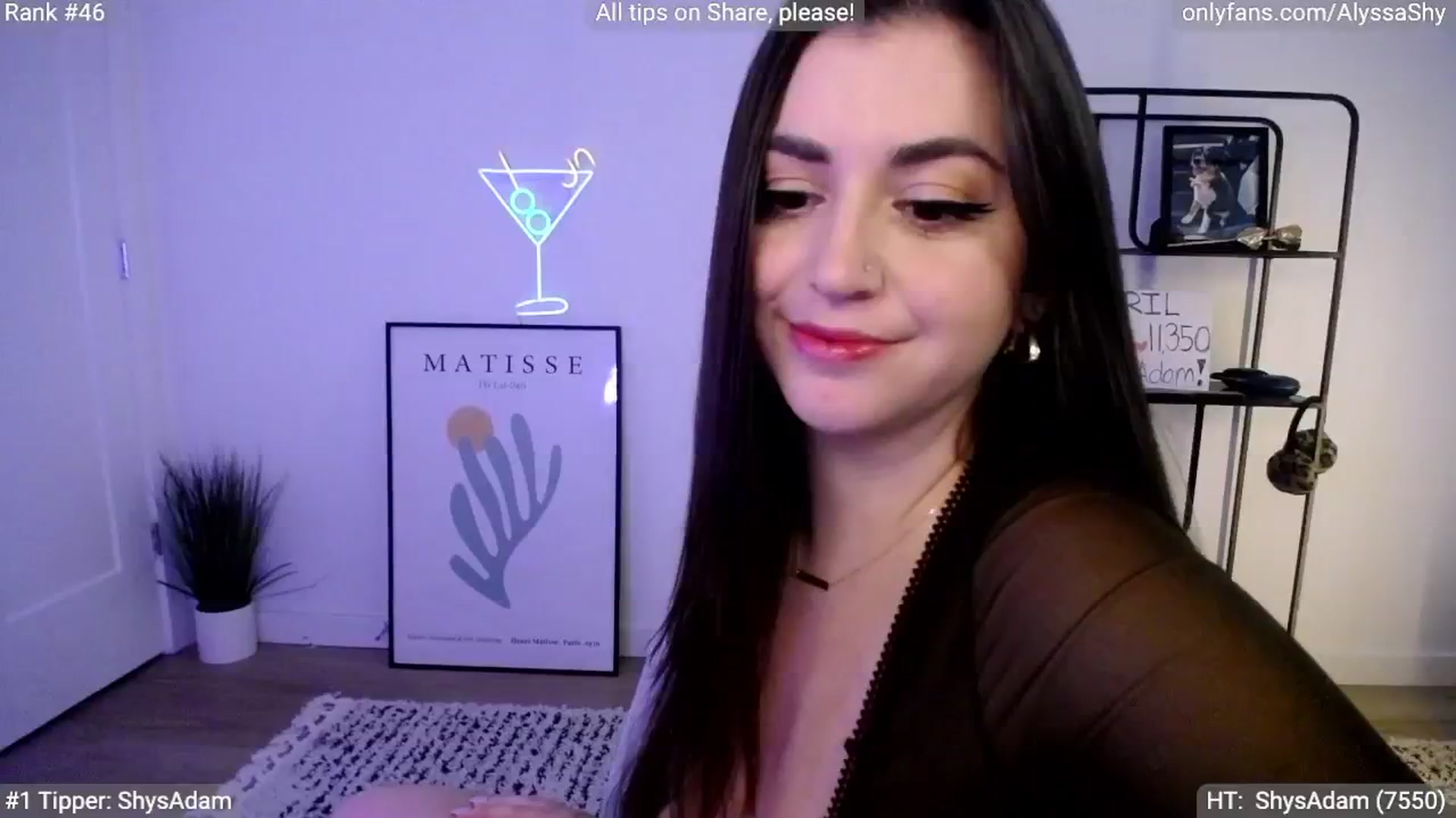 Gallery image thumbnail from AlyssaShy's myfreecams stream on, 04/17/2024, 22:07 image 3 of 20