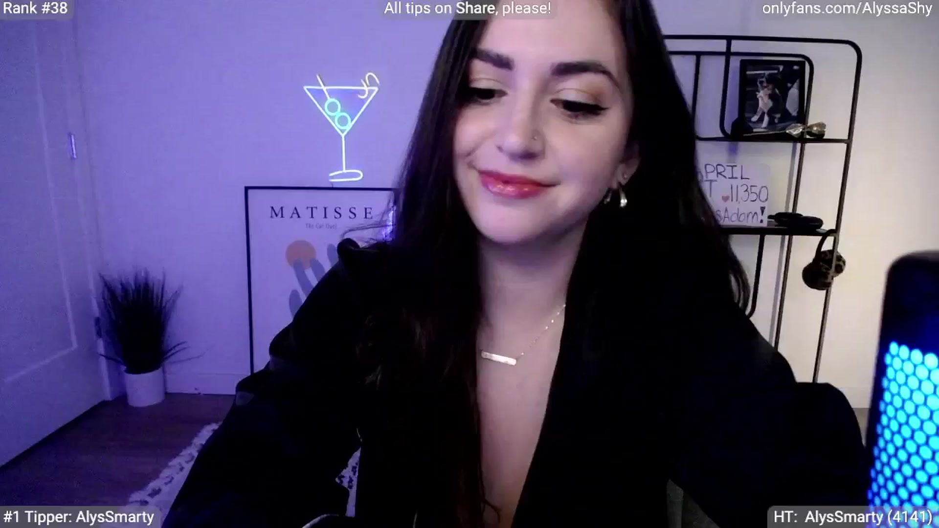 Gallery image thumbnail from AlyssaShy's myfreecams stream on, 04/18/2024, 23:32 image 19 of 20