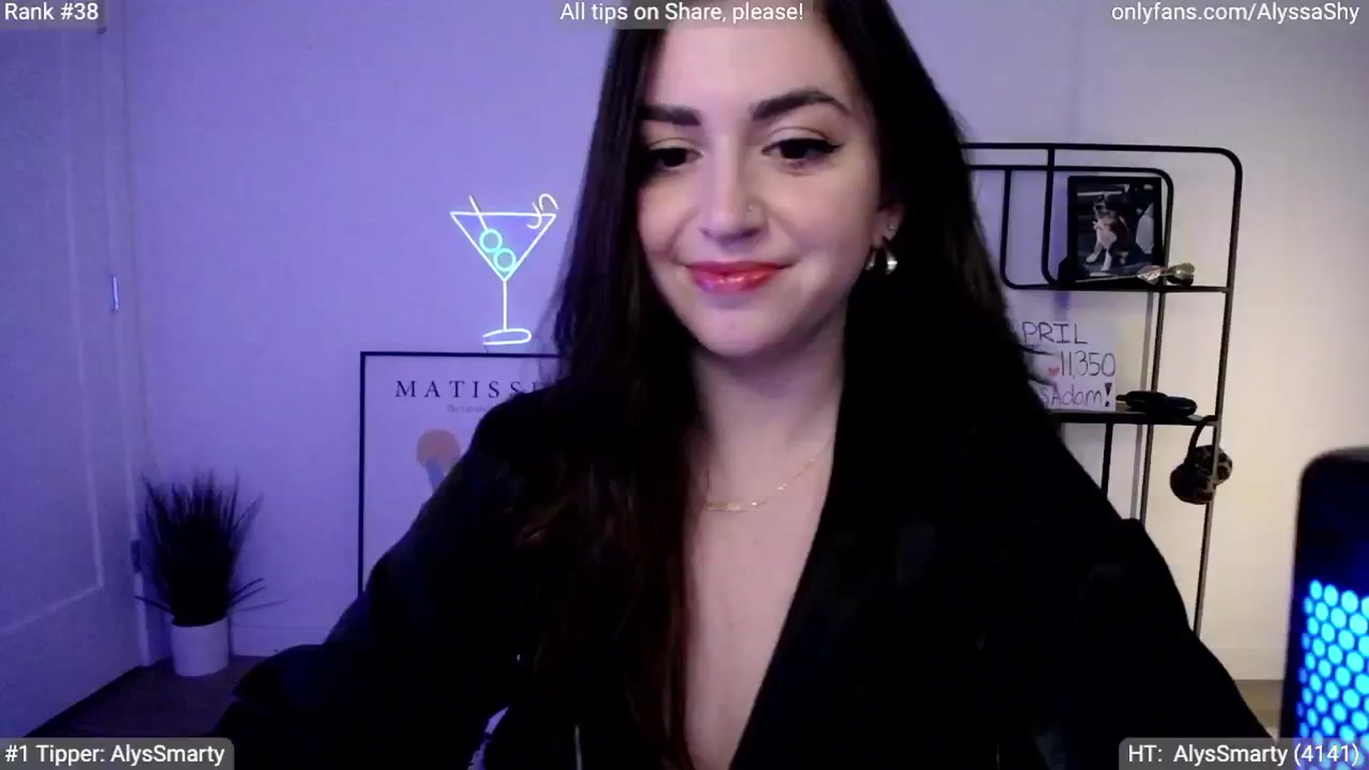 Gallery image thumbnail from AlyssaShy's myfreecams stream on, 04/18/2024, 23:32 image 18 of 20