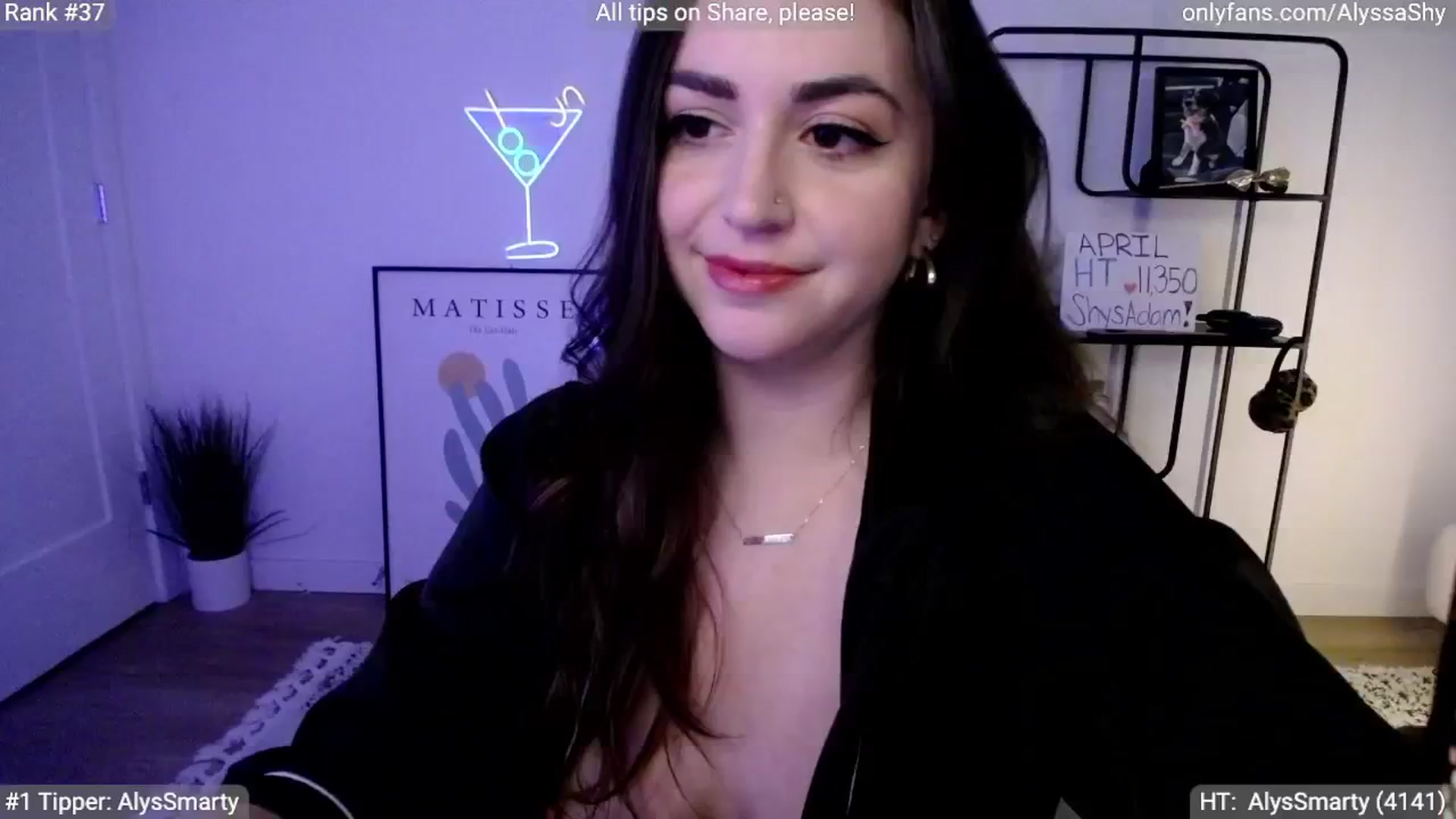 Gallery image thumbnail from AlyssaShy's myfreecams stream on, 04/18/2024, 23:32 image 12 of 20