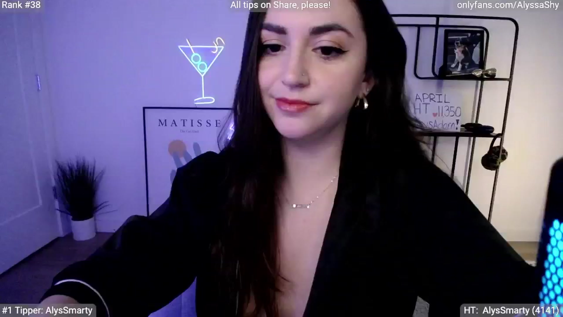 Gallery image thumbnail from AlyssaShy's myfreecams stream on, 04/18/2024, 23:32 image 8 of 20