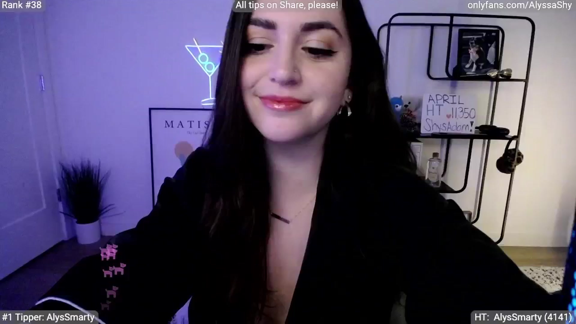 Gallery image thumbnail from AlyssaShy's myfreecams stream on, 04/18/2024, 23:32 image 20 of 20