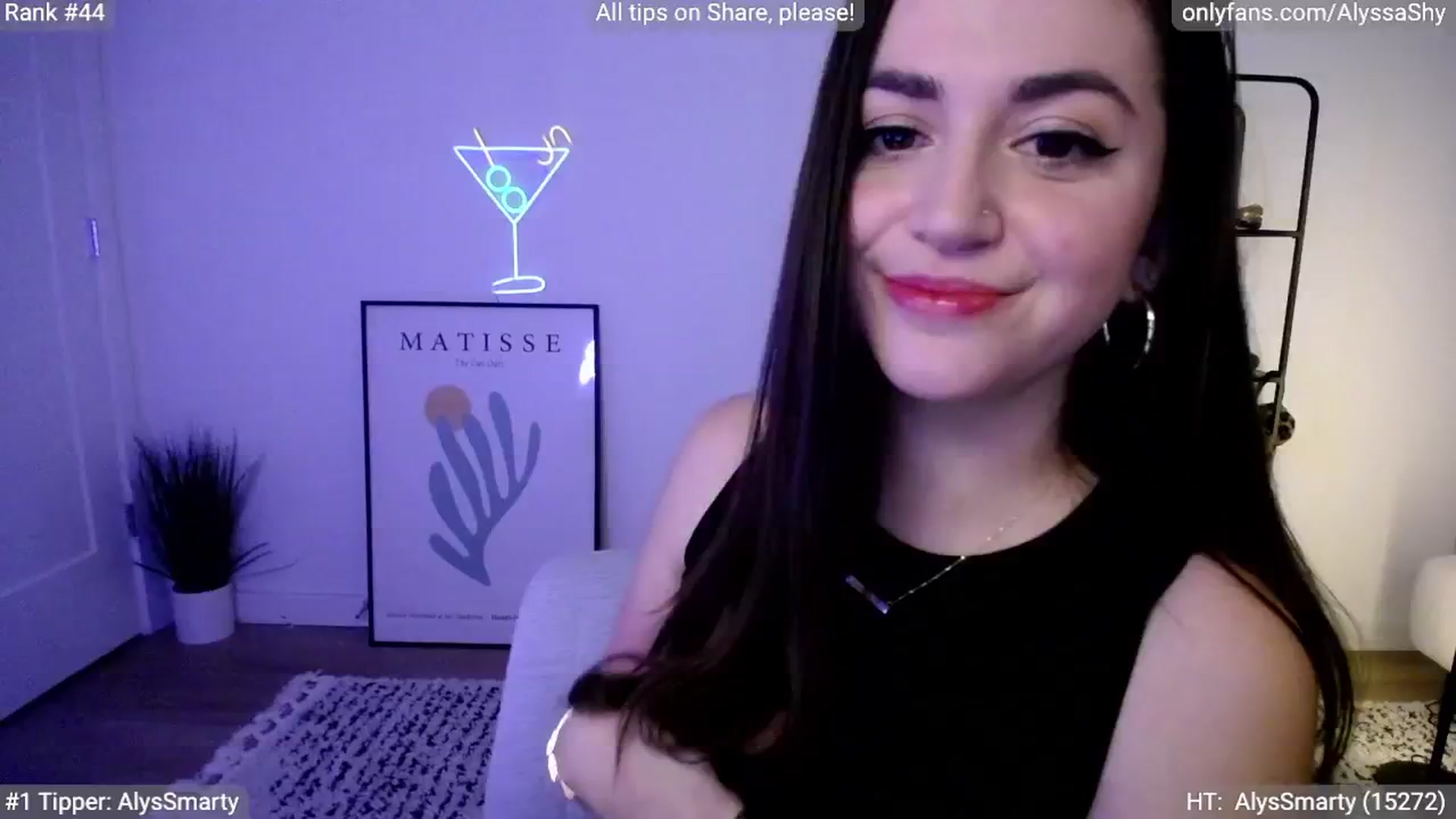 Gallery image thumbnail from AlyssaShy's myfreecams stream on, 04/21/2024, 01:38 image 19 of 20