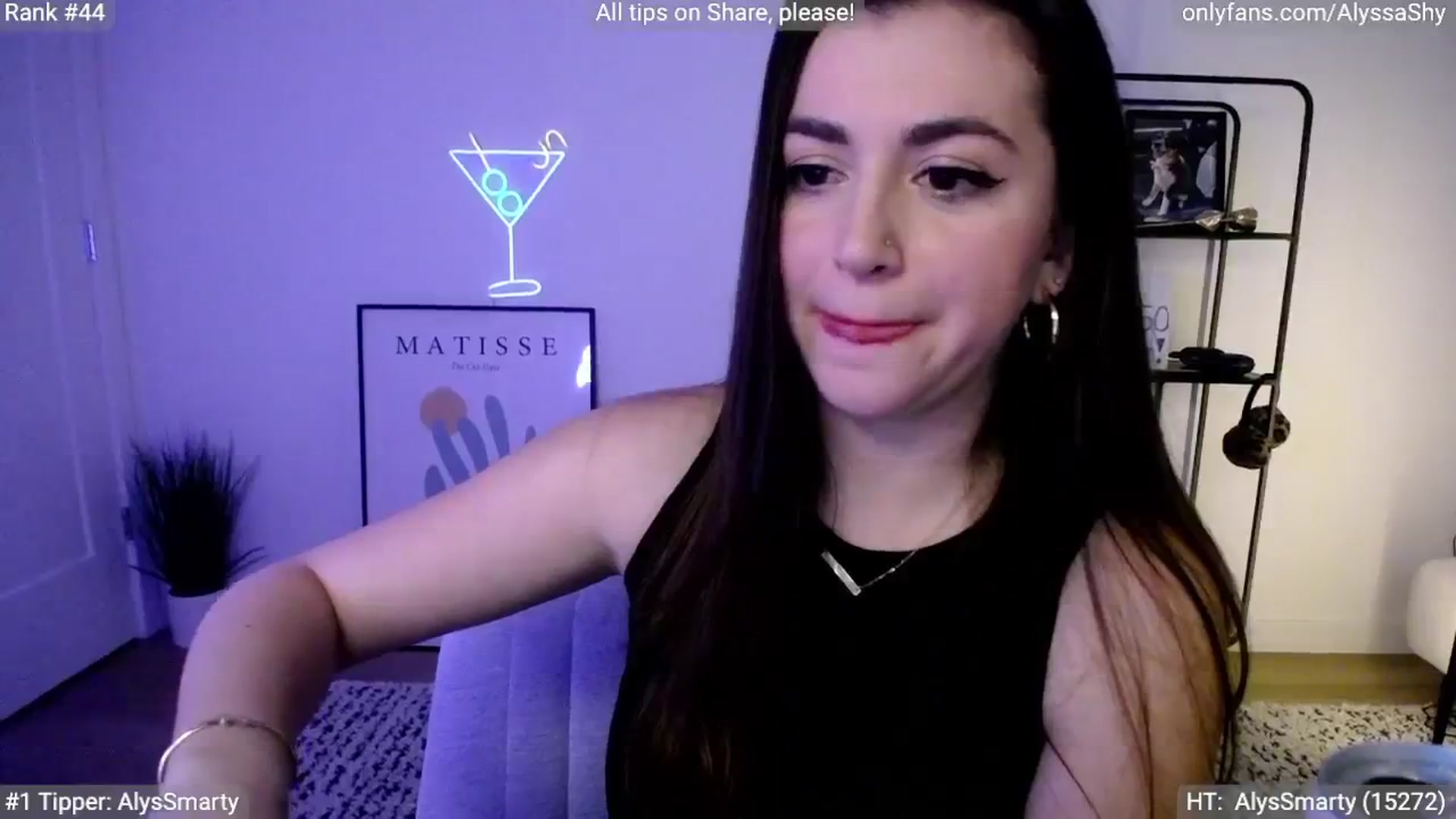Gallery image thumbnail from AlyssaShy's myfreecams stream on, 04/21/2024, 01:38 image 9 of 20