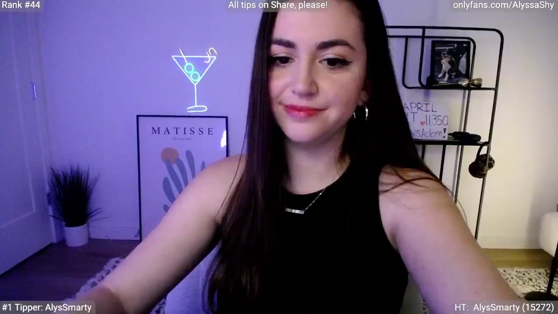 Gallery image thumbnail from AlyssaShy's myfreecams stream on, 04/21/2024, 01:38 image 7 of 20