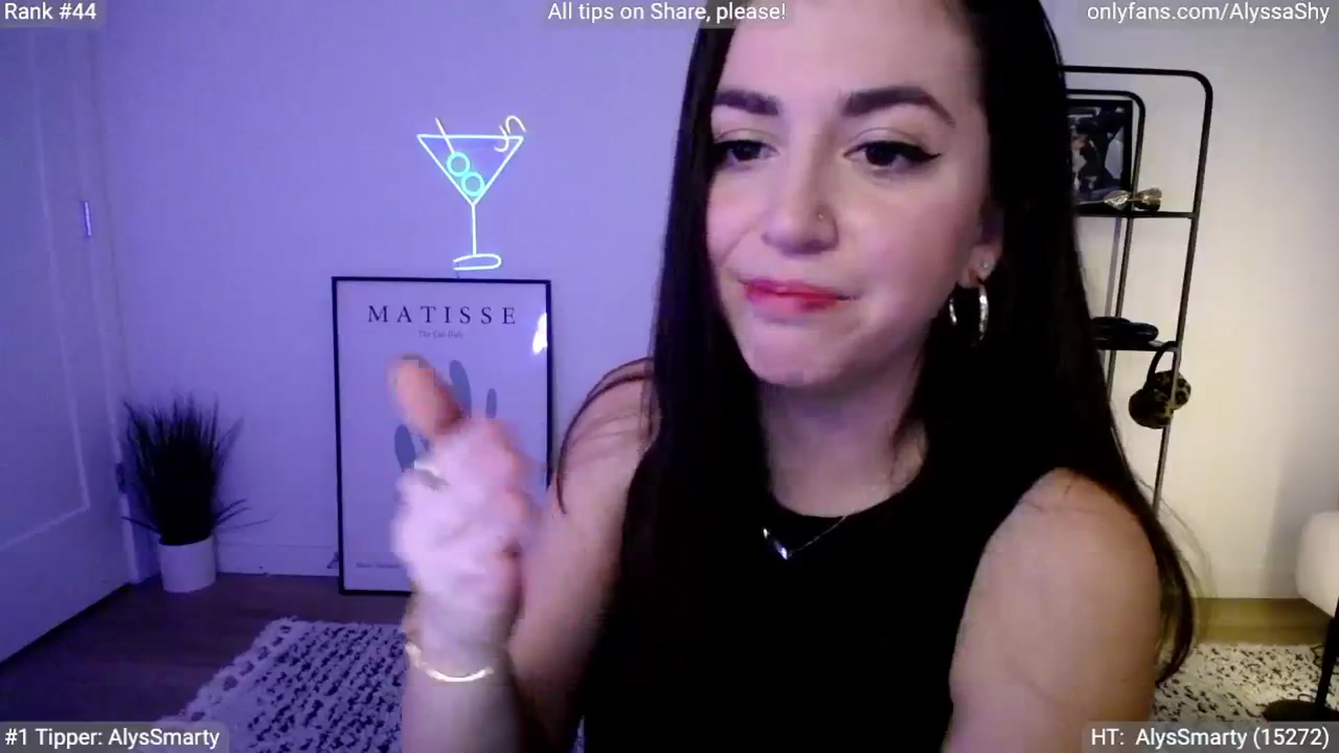 Gallery image thumbnail from AlyssaShy's myfreecams stream on, 04/21/2024, 01:38 image 15 of 20