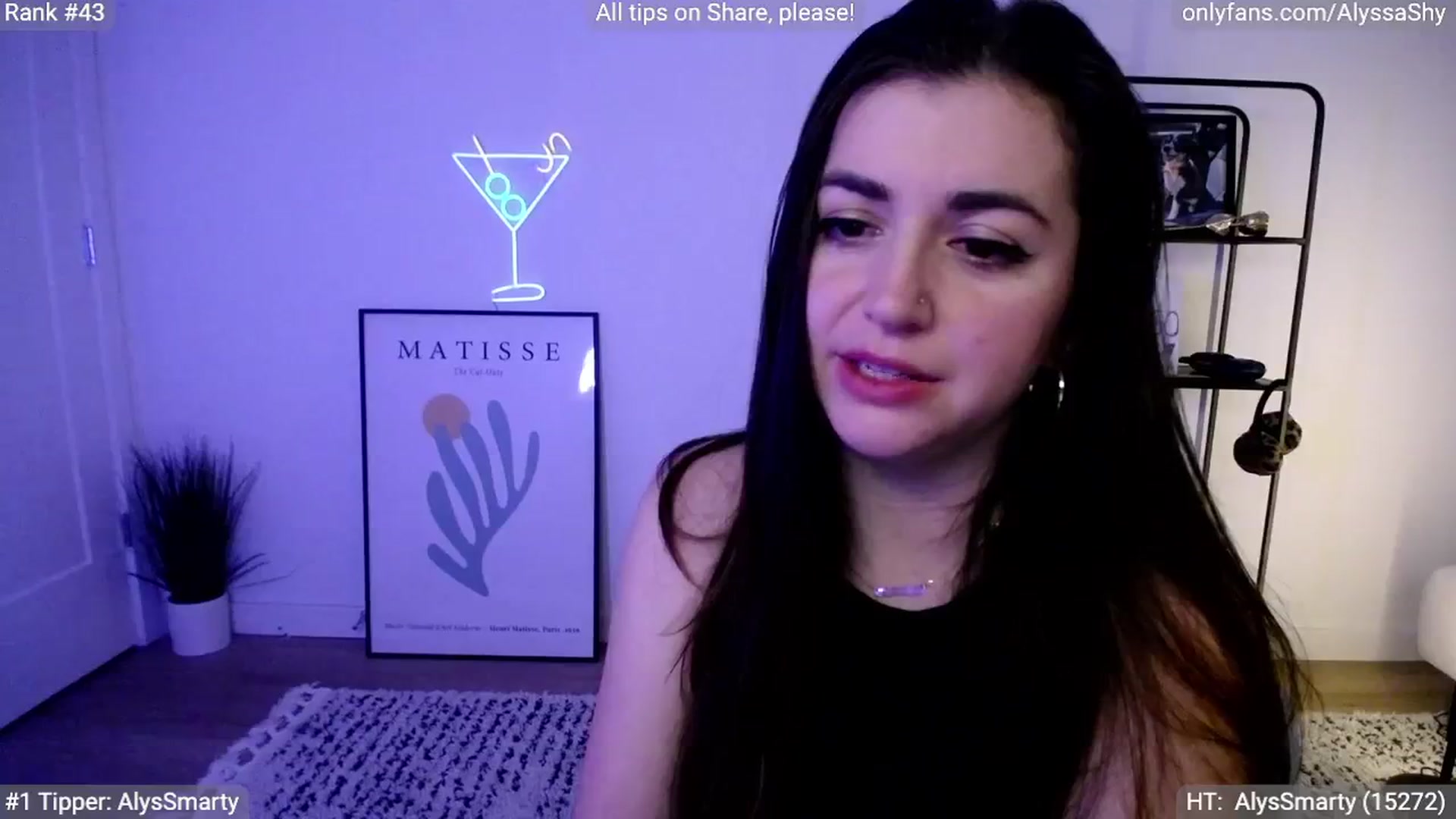 Gallery image thumbnail from AlyssaShy's myfreecams stream on, 04/21/2024, 06:24 image 20 of 20