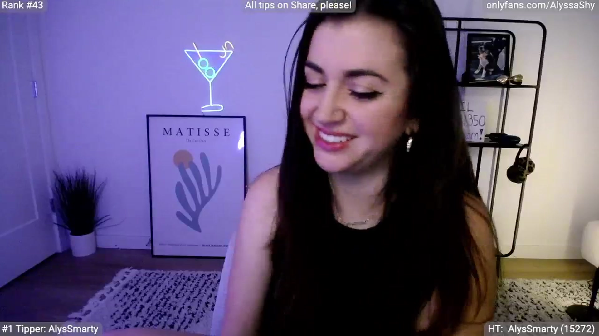 Gallery image thumbnail from AlyssaShy's myfreecams stream on, 04/21/2024, 06:24 image 15 of 20