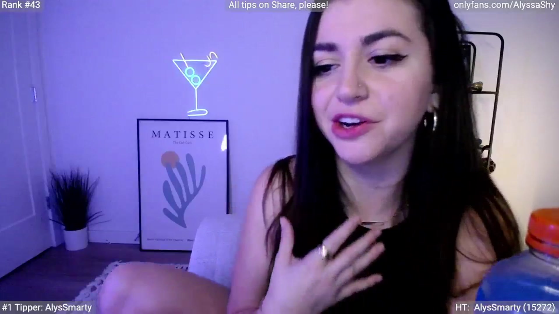 Gallery image thumbnail from AlyssaShy's myfreecams stream on, 04/21/2024, 06:24 image 7 of 20
