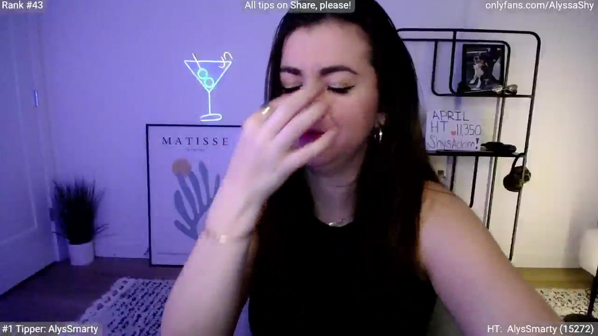Gallery image thumbnail from AlyssaShy's myfreecams stream on, 04/21/2024, 06:24 image 11 of 20