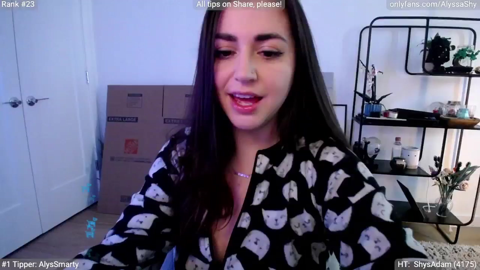 Gallery image thumbnail from AlyssaShy's myfreecams stream on, 05/01/2024, 22:23 image 16 of 20