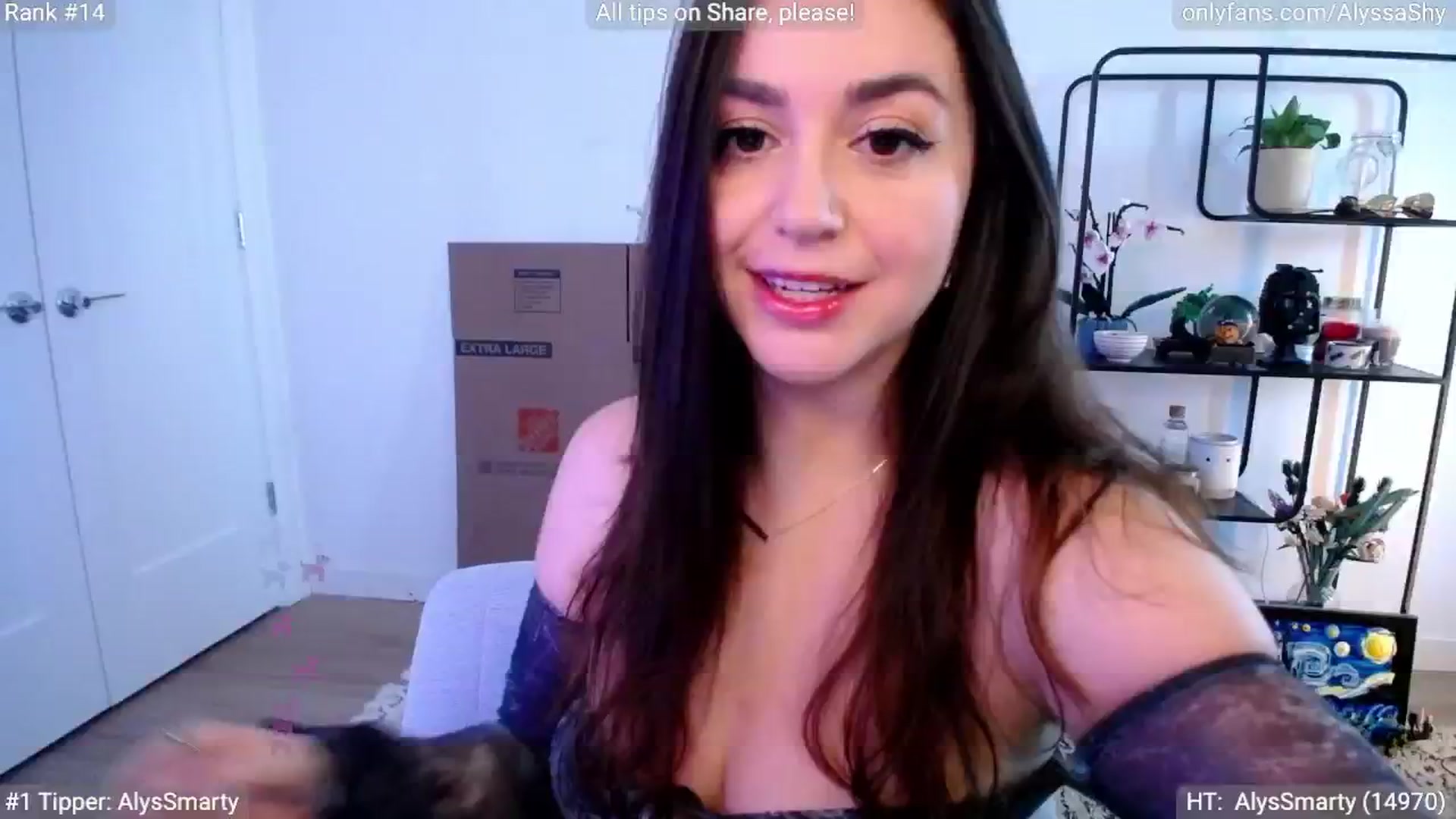 Gallery image thumbnail from AlyssaShy's myfreecams stream on, 05/02/2024, 22:38 image 7 of 20