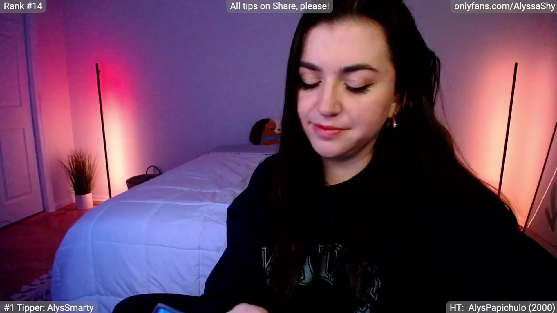 Gallery image thumbnail from AlyssaShy's myfreecams stream on, 05/06/2024, 05:03 image 14 of 20