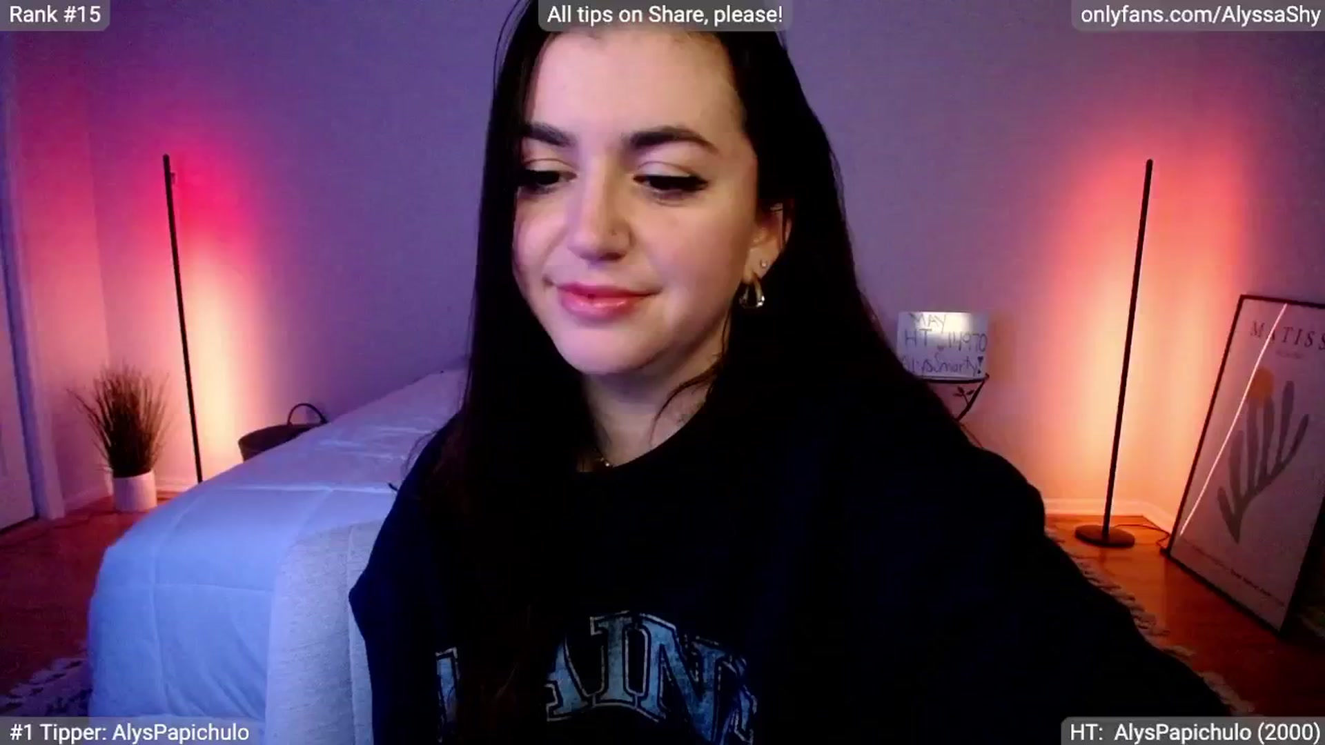 Gallery image thumbnail from AlyssaShy's myfreecams stream on, 05/06/2024, 05:03 image 20 of 20