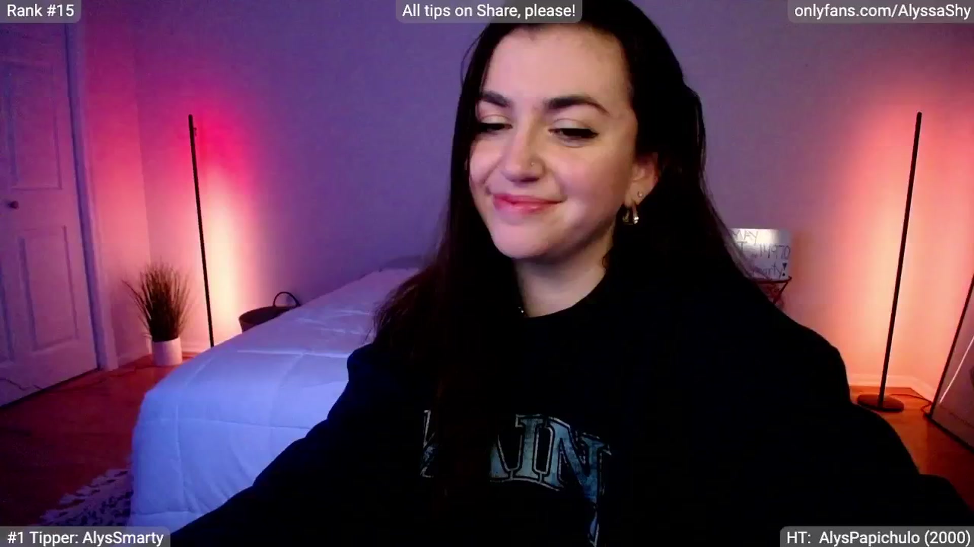Gallery image thumbnail from AlyssaShy's myfreecams stream on, 05/06/2024, 05:03 image 17 of 20